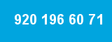 920 196 60 71